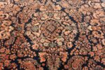 Details Of Large Floral Antique Persian Sarouk Rug 70814 by Nazmiyal Antique Rugs