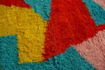 Details Of Pukllay Design Kilim Rug By Genaro Rivas 60869 by Nazmiyal Antique Rugs