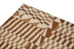 Details Of Square Andean Checkers Design Kilim Rug By Genaro Rivas 60867 by Nazmiyal Antique Rugs