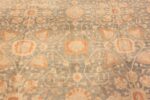 Flowers Of Light Blue Background Large Antique Persian Tabriz Area Rug 71047 by Nazmiyal Antique Rugs