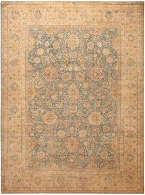 Large Antique Persian Kerman Area Rug 71041 by Nazmiyal Antique Rugs