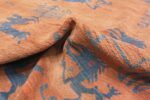 Pile Of Vintage Asian Dragon Design Cotton Agra Rug 70626 by Nazmiyal Antique Rugs