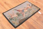 Side Of Beautiful Antique American Hooked Rug 70982 by Nazmiyal Antique Rugs