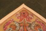 Weave Of Medallion Of Antique French Charles X Savonnerie Rug 70965 by Nazmiyal Antique Rugs