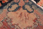 Weave Of Large Floral Antique Persian Sarouk Rug 70814 by Nazmiyal Antique Rugs