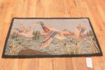 Whole View Of Beautiful Antique American Hooked Rug 70982 by Nazmiyal Antique Rugs