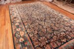 Whole View Of Large Floral Antique Persian Sarouk Rug 70814 by Nazmiyal Antique Rugs