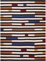 Yawirka Design Kilim Rug By Genaro Rivas 60840 by Nazmiyal Antique Rugs