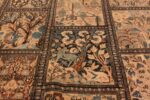 Animals Antique Persian Khorassan Carpet 50134 Nazmiyal Antique Rugs