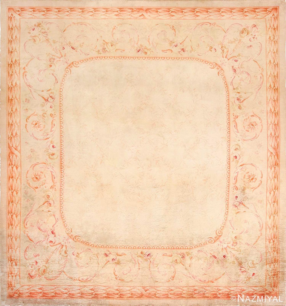 Antique French Savonnerie Rug Antique French Savonnerie Rug by Nazmiyal Antique Rugs