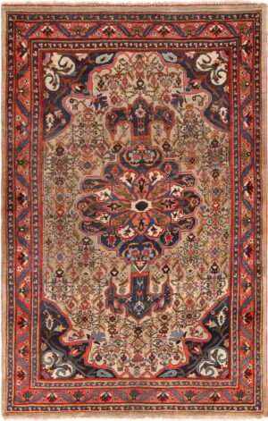 Antique Persian Bidjar Rug 71122 by Nazmiyal Antique Rugs