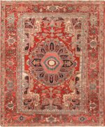 Antique Persian Heriz Rug 71121 by Nazmiyal Antique Rugs