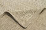 Back Of Beige Geometric Modern Distressed 60877 by Nazmiyal Antique Rugs