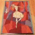Back Of French Vintage Tapestry Called "The dance" by Lars Gynning 48258 by Nazmiyal Antique Rugs