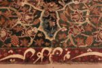 Bottom Of Antique 16th Century Persian Safavid Salting Rug 48639 by Nazmiyal Antique Rugs