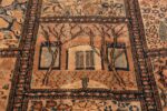 Close Up Antique Persian Khorassan Carpet 50134 Nazmiyal Antique Rugs