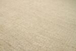 Detail Of Beige Geometric Modern Distressed 60874 by Nazmiyal Antique Rugs