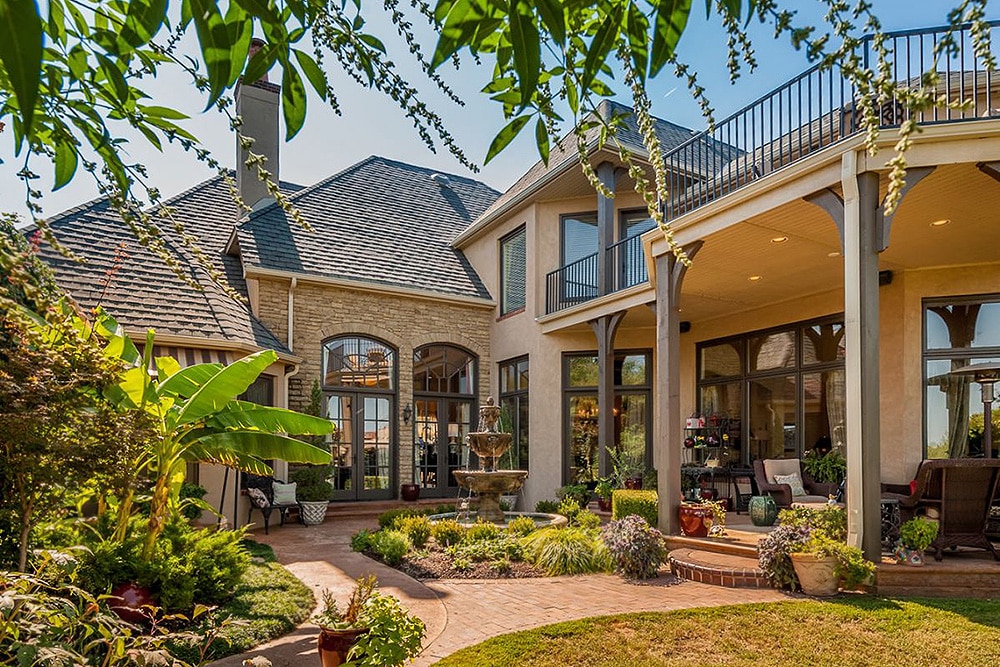French Country Style Home Exterior French Country Style Home Exterior by Nazmiyal Antique Rugs