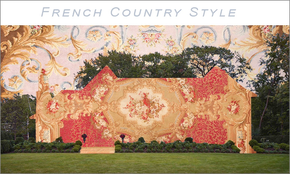 French Country Style Interior Decor And Rugs French Country Style Interior Decor And Rugs by Nazmiyal Antique Rugs