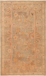 Large Antique Turkish Oushak Area Rug 71040 by Nazmiyal Antique Rugs