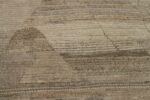 Texture Of Brown Primitive Design Modern Distressed 60888 by Nazmiyal Antique Rugs