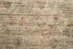 Texture Of Cream Geometric Modern Distressed 60880 by Nazmiyal Antique Rugs