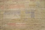 Texture Of Geometric Room Size Modern Distressed 60886 by Nazmiyal Antique Rugs