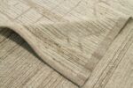 Weave Of Ivory Tribal Design Geometric Modern Distressed 60878 by Nazmiyal Antique Rugs