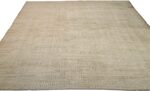 Whole View Of Beige Geometric Modern Distressed 60875 by Nazmiyal Antique Rugs