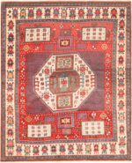 Antique Tribal Caucasian Karachopf Kazak Area Rug 71242 by Nazmiyal Antique Rugs