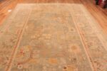 Details Of Large Antique Turkish Oushak Area Rug 71040 by Nazmiyal Antique Rugs