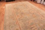Side View Of Large Antique Turkish Oushak Area Rug 71040 by Nazmiyal Antique Rugs