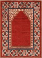 Marvelous Antique Turkish Konya Prayer Rug 71238 by Nazmiyal Antique Rugs