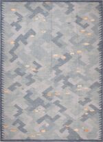 Modern Swedish Inspired Kilim Rug 60926 by Nazmiyal Antique Rugs