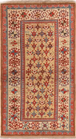 Spectacular Antique Caucasian Shirvan Rug 71280 by Nazmiyal Antique Rugs
