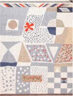Spectacular Modern Geometric Swedish Style Area Rug 60896 by Nazmiyal Antique Rugs