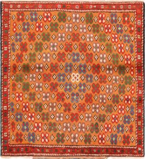 Splendid Antique Turkish Dazgir Rug 71189 by Nazmiyal Antique Rugs