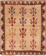 Splendid Antique Turkish Karapinar Rug 71252 by Nazmiyal Antique Rugs