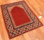 Whole View Of Marvelous Antique Turkish Konya Prayer Rug 71238 by Nazmiyal Antique Rugs