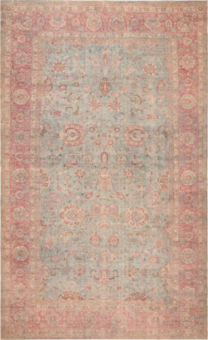 Antique Persian Kerman Rug 71302 by Nazmiyal Antique Rugs