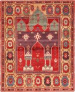 Antique Turkish Konya Rug 71311 by Nazmiyal Antique Rugs