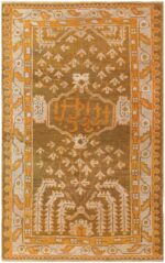 Antique Turkish Oushak Carpet 50038 by Nazmiyal Antique Rugs