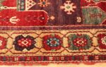 Border Of Antique Turkish Konya Rug 71311 by Nazmiyal Antique Rugs