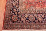 Corner Of Large Antique Persian Kashan Dabir Rug 70970 by Nazmiyal Antique Rugs