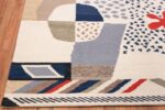 Corner Of Spectacular Modern Geometric Swedish Style Area Rug 60896 by Nazmiyal Antique Rugs