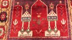 Close Up Antique Turkish Konya Rug 71311 by Nazmiyal Antique Rugs