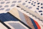 Weave Of Spectacular Modern Geometric Swedish Style Area Rug 60896 by Nazmiyal Antique Rugs