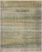 Geometric Modern Silk Rug 60966 by Nazmiyal Antique Rugs