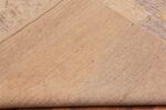 Back Of Cream Color Oversized Modern Distressed Decorative Rug 60945 by Nazmiyal Antique Rugs