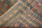 Back Of Geometric Modern Silk Rug 60966 by Nazmiyal Antique Rugs